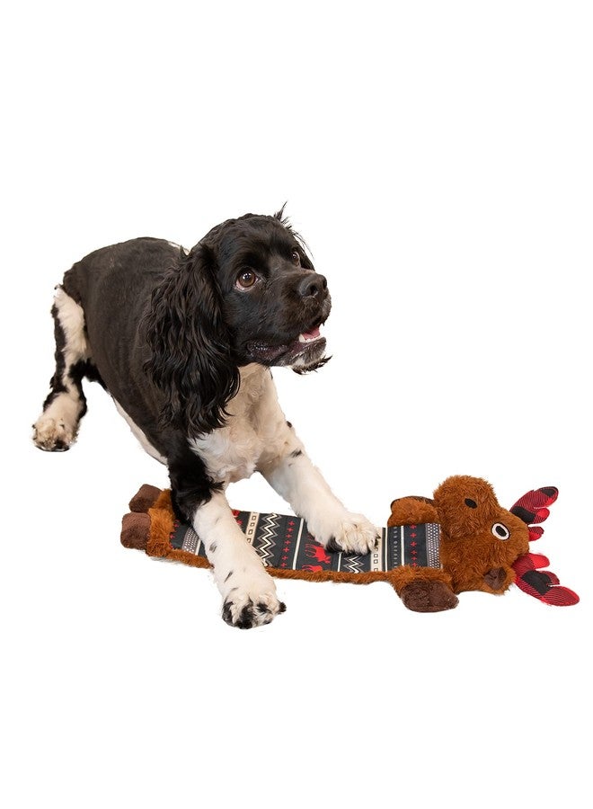 Lazy One Moose Squeaky Dog Toy, Soft Crinkle Toy for Dogs, Durable Fabric for Small, Medium, and Large Breeds - Image 3